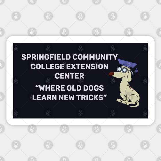 Springfield Community College Extension Center Sticker by saintpetty